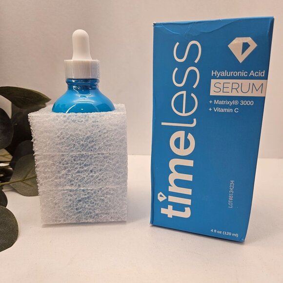 Timeless Hyaluronic Acid Serum Matrixyl 3000 & Vit C For Hydration & Anti-Aging - Picture 1 of 15